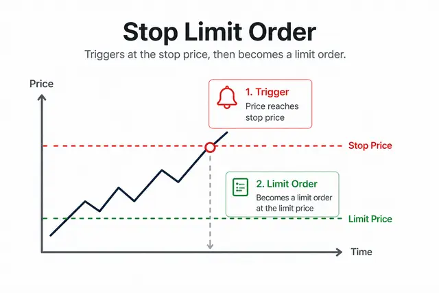 Stop Limit Orders Explained: Trigger Mechanisms, Execution Logic, and Trading Risks
